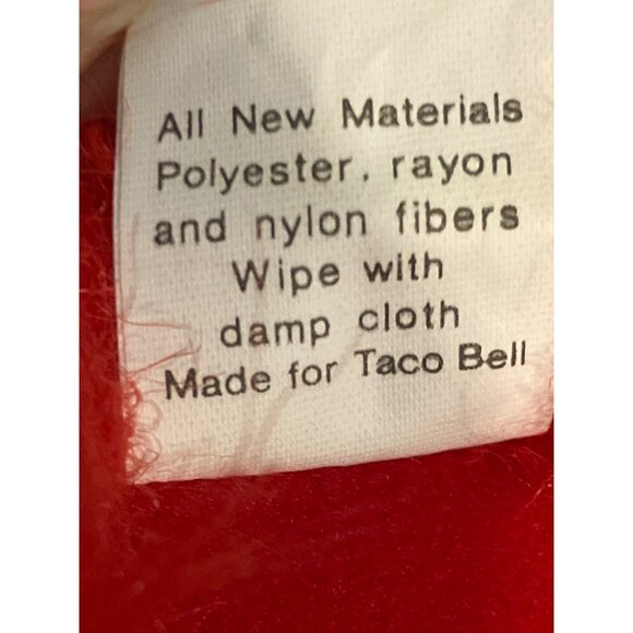 Taco Bell Hallmark Happy Talk Sprite Romeo Plush Doll Vintage 1983 - Picture 7 of 11